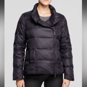 Eileen Fisher Asymmetrical Quilted Puffer Jacket